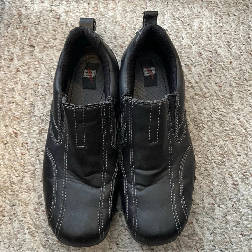 ID Required Mens Black Casual Slip On Athletic Shoes Size 9.5 - Picture 2 of 6